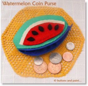 Watermelon Coin Purse