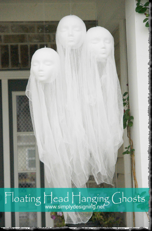 Floating Head Hanging Ghosts