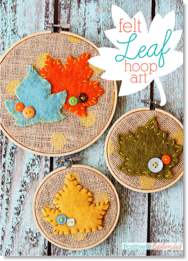 fel leaf hoop art