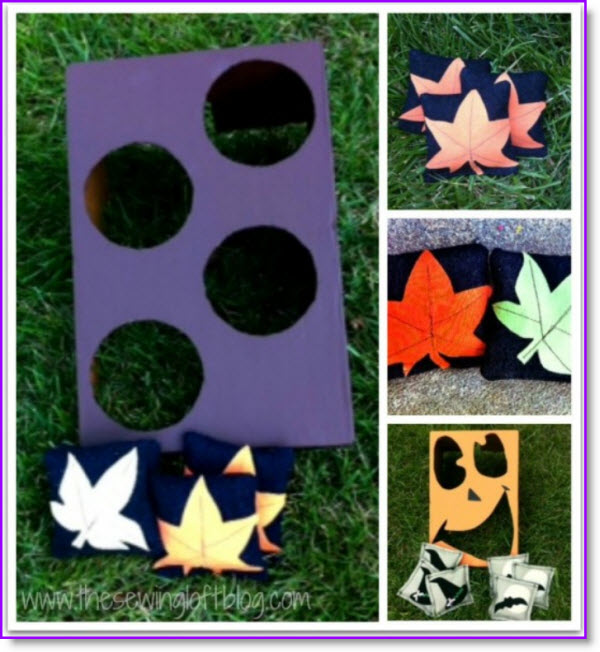 felt toss games