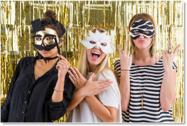 3 Chic Halloween Masks