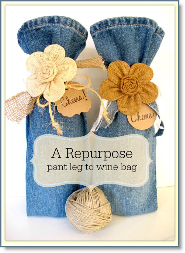 Wine Bag Repurpose