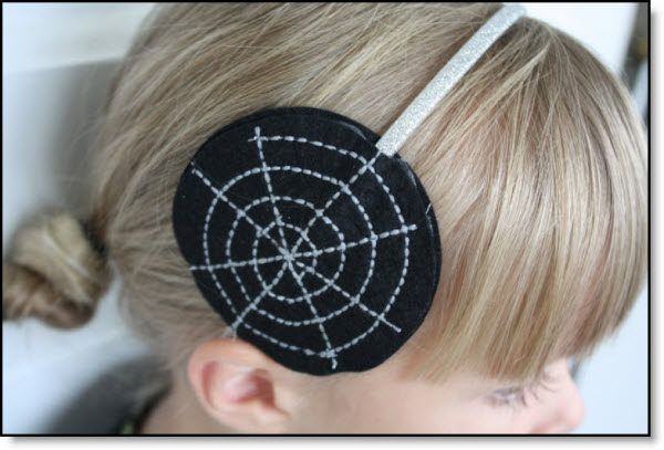 kids spiderweb hairband