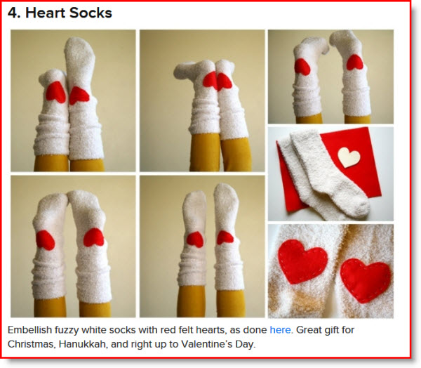 Heart socks