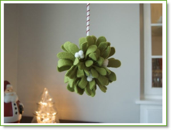 Mistletoe Kissing Ball