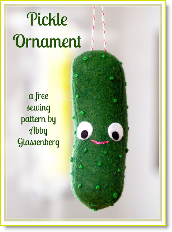 Pickle Christmas Ornament