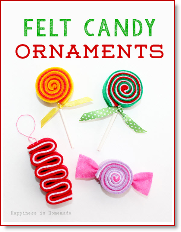 Felt candy