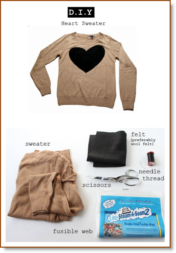 heart sweater