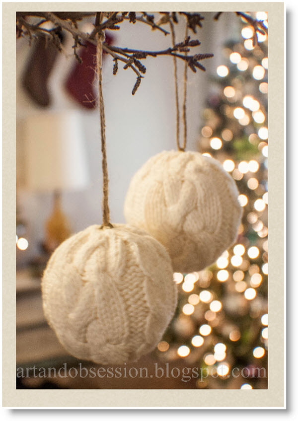 sweater ornaments