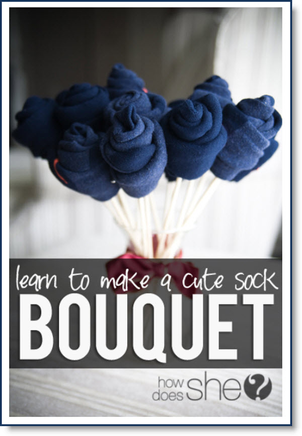 Sock Bouquet