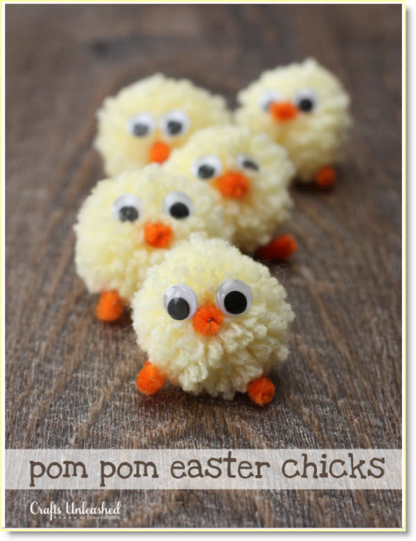 pom pom chicks