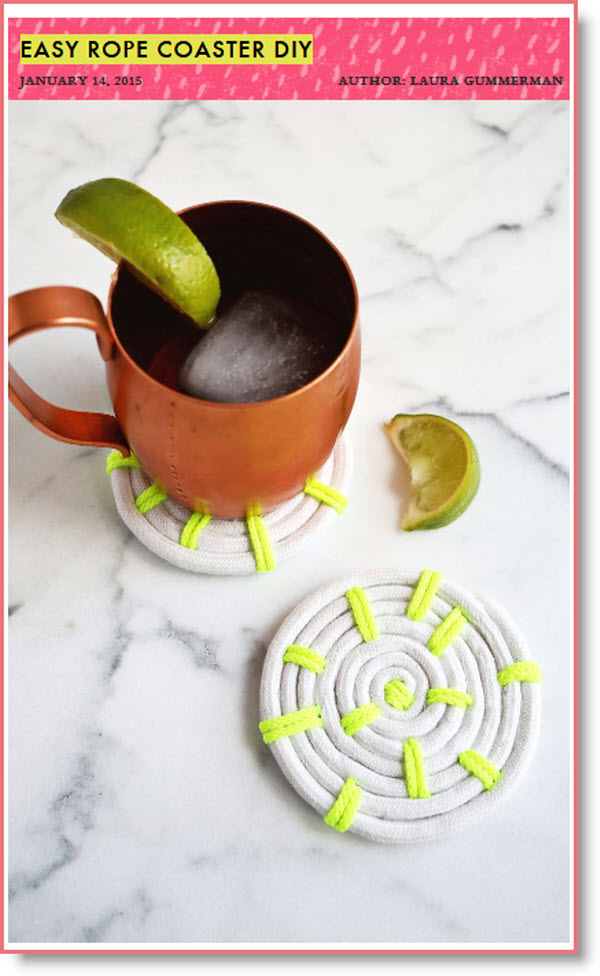 Easy Rope Coaster DIY