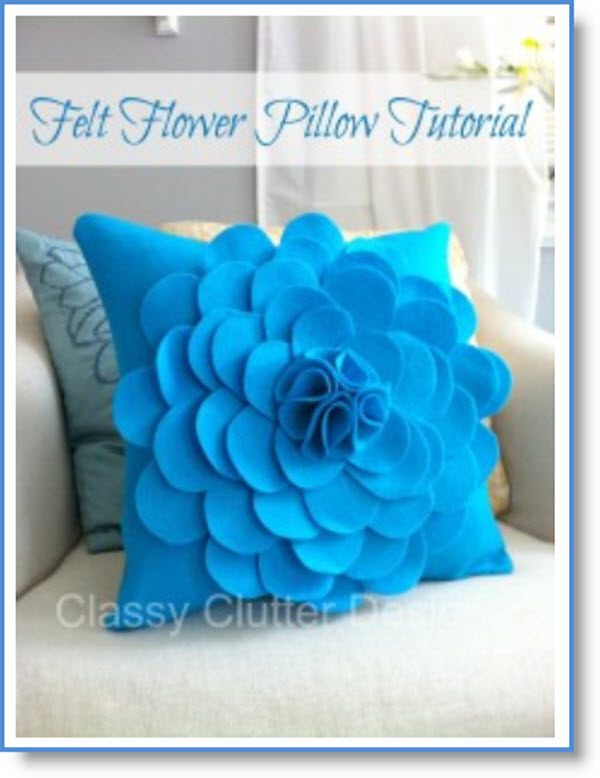 flower pillow